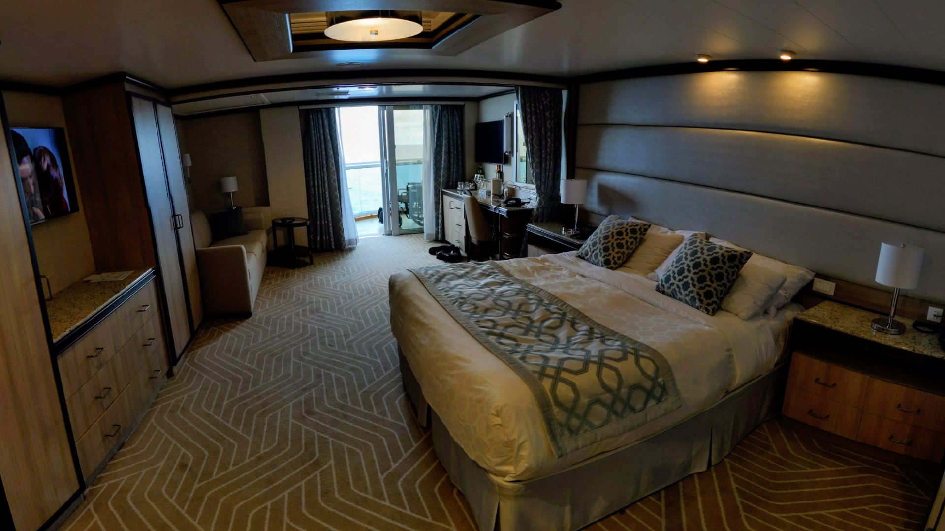 Wheelchair Accessible Mini-Suite on Sky Princess
