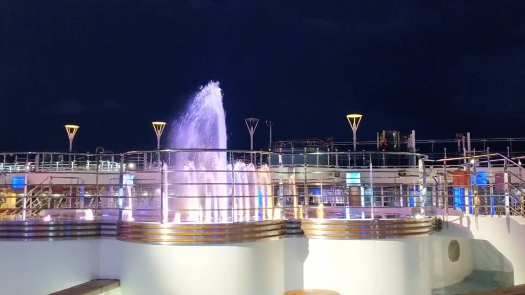 Regal Princess Fountain Show